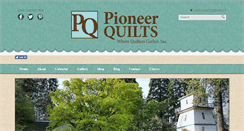 Desktop Screenshot of pioneerquiltshop.com